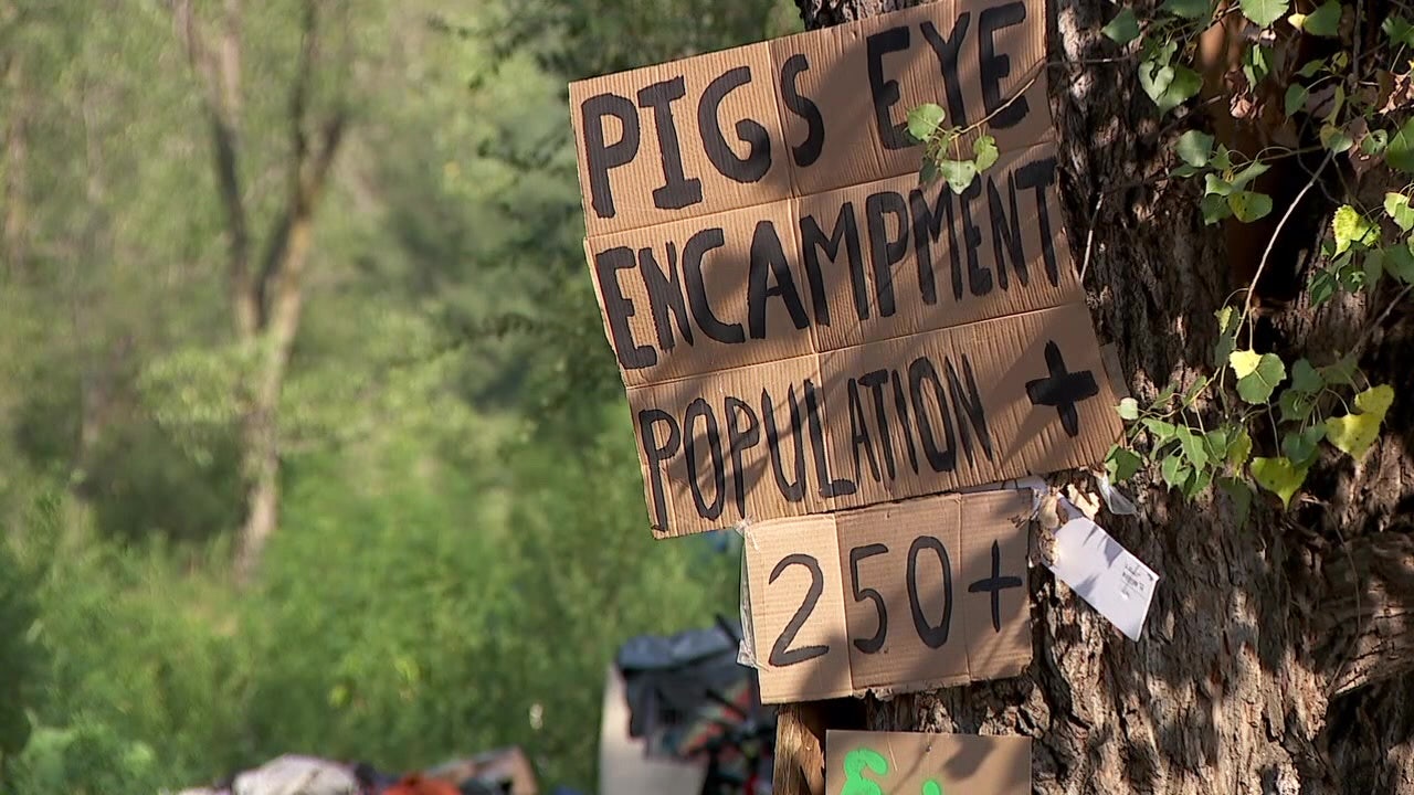 St. Paul's homeless encampment closures may be on pause indefinitely