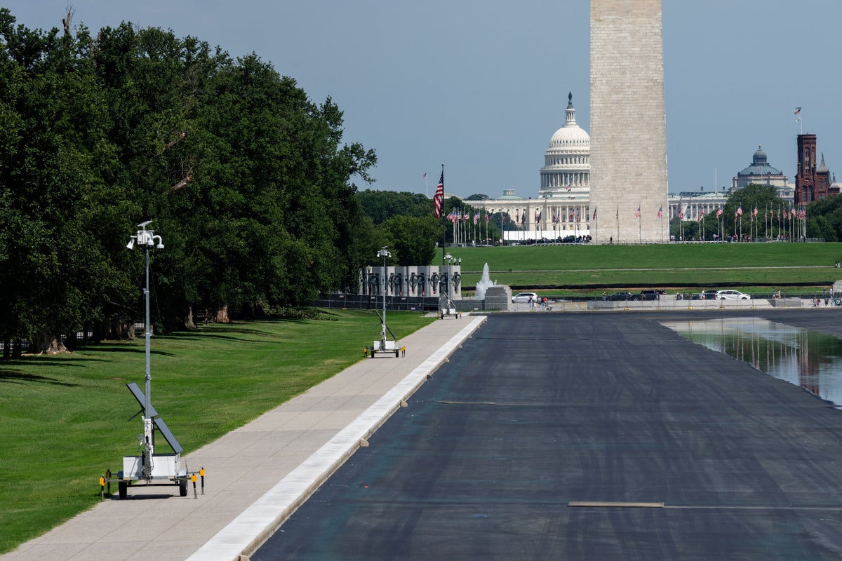 Trump’s Reflecting Pool saga takes another twist