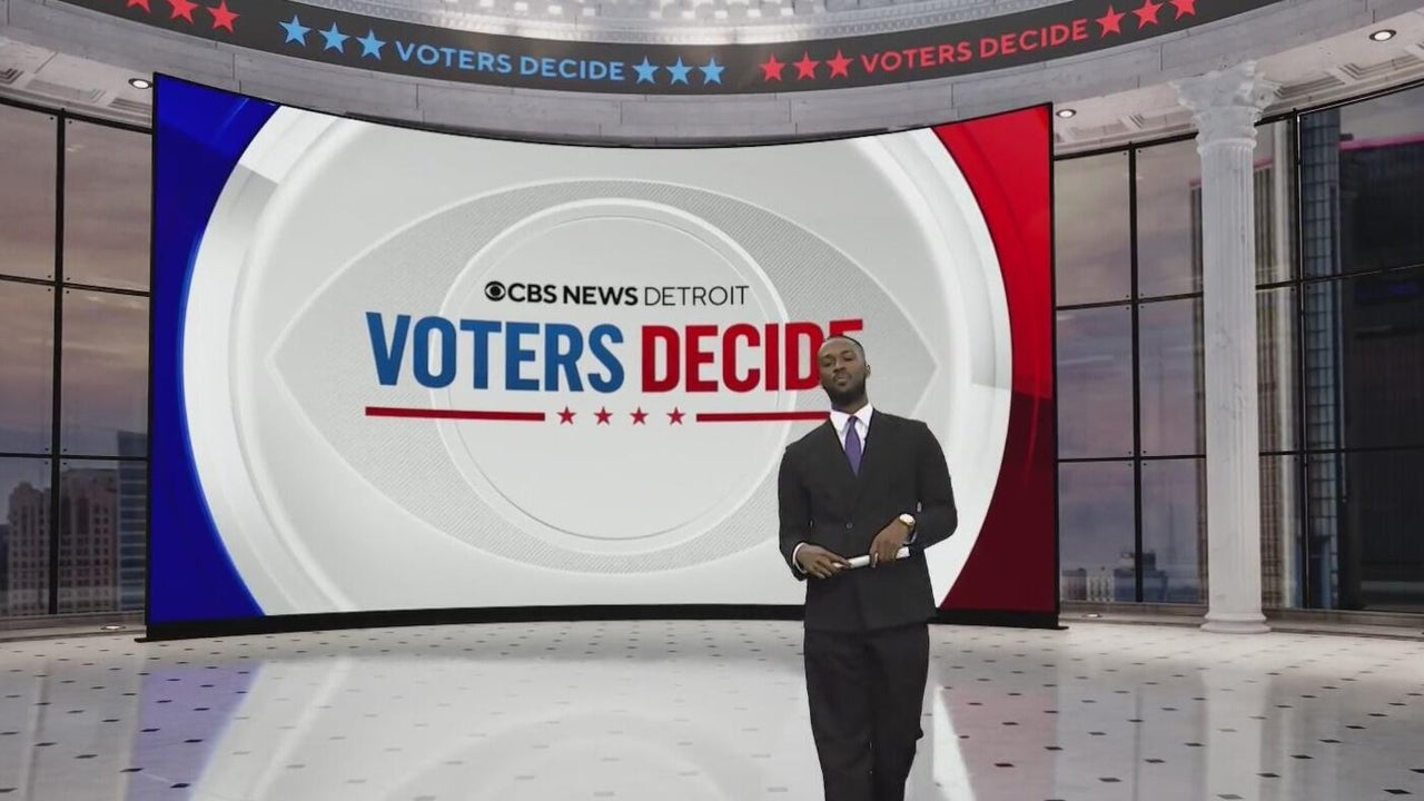 CBS Detroit primary election day coverage schedule