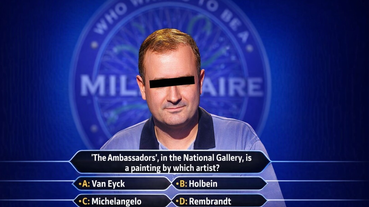 He won £1 million – then the coughs gave him away