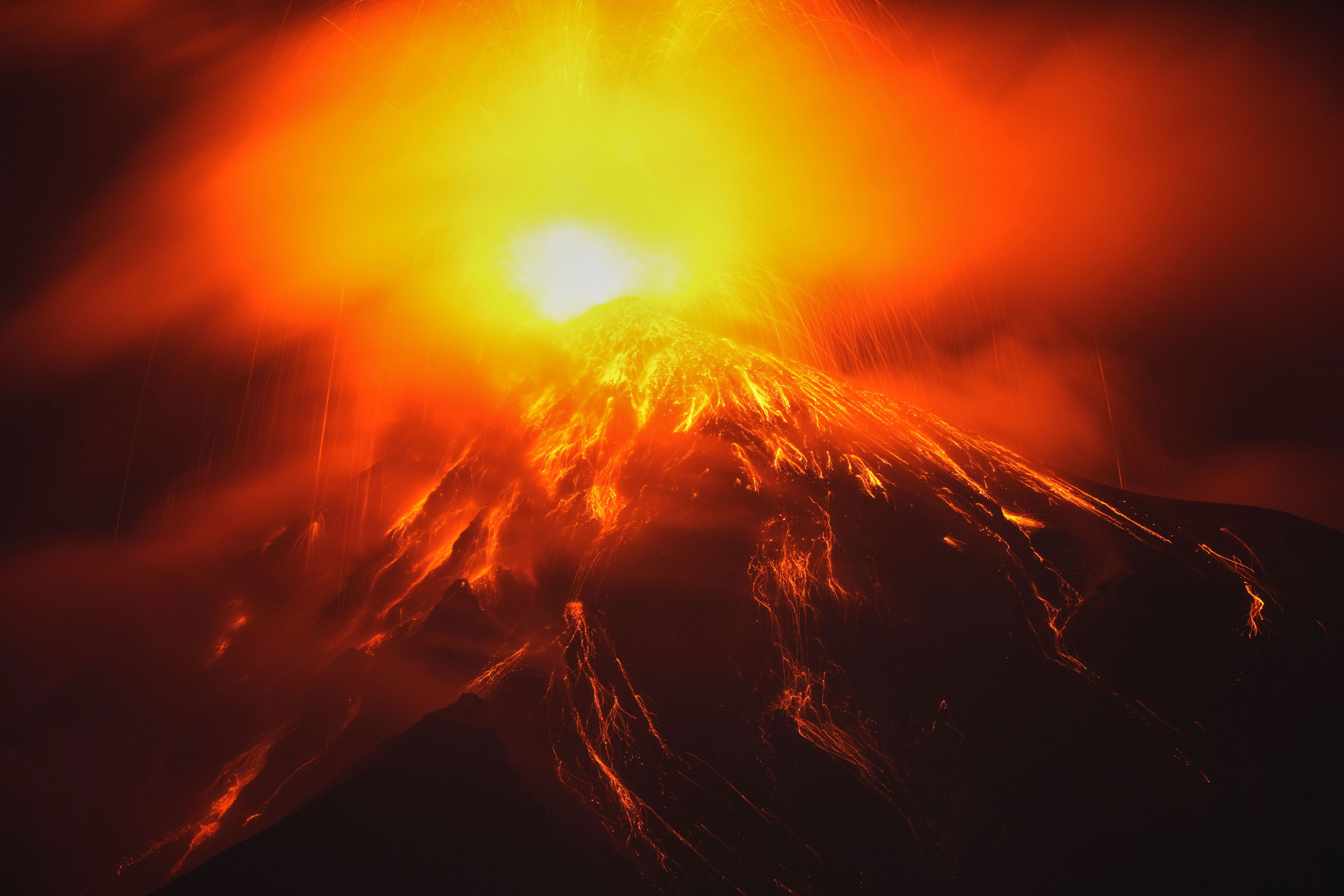 One of Western Hemisphere's Most Active Volcanoes Wakes