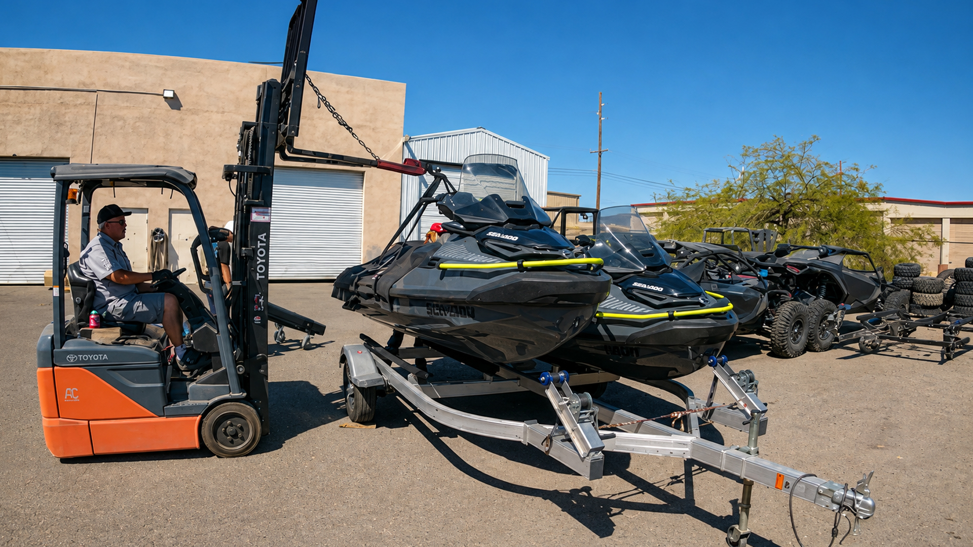 A 200-hour jet ski gets returned for a new build