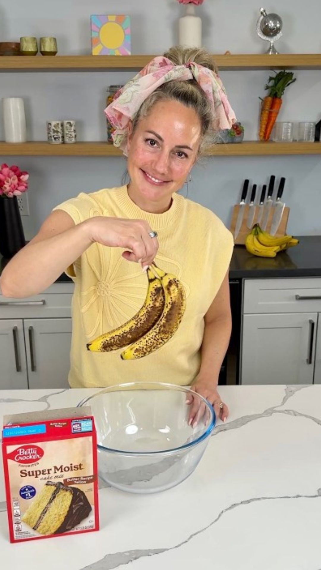 Cake mix banana bread that is moist and easy to make