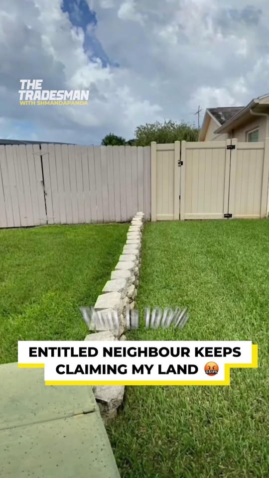 Entitled neighbor keeps claiming my land - So I had to get my revenge