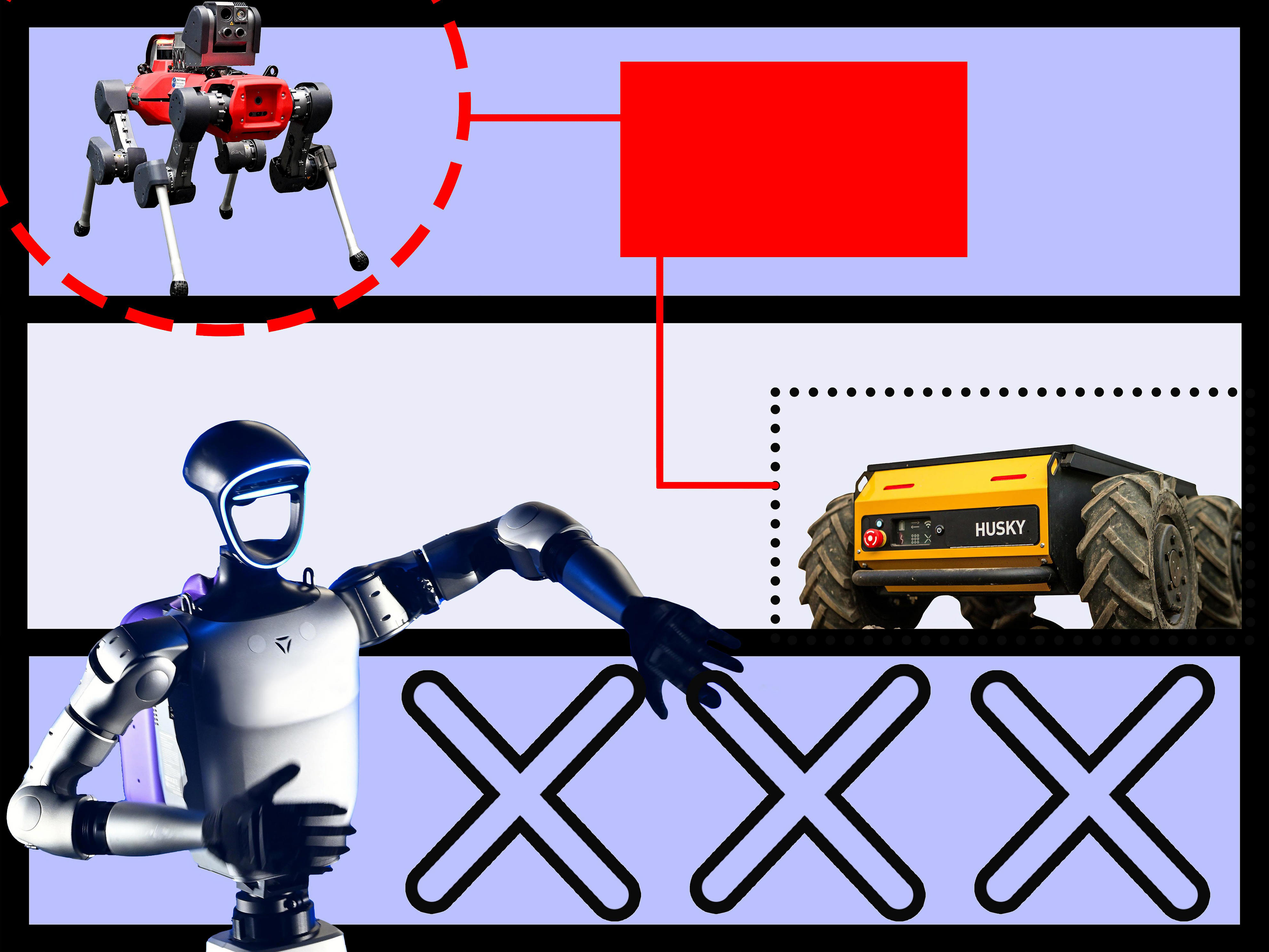 US bans new foreign mobile robots
