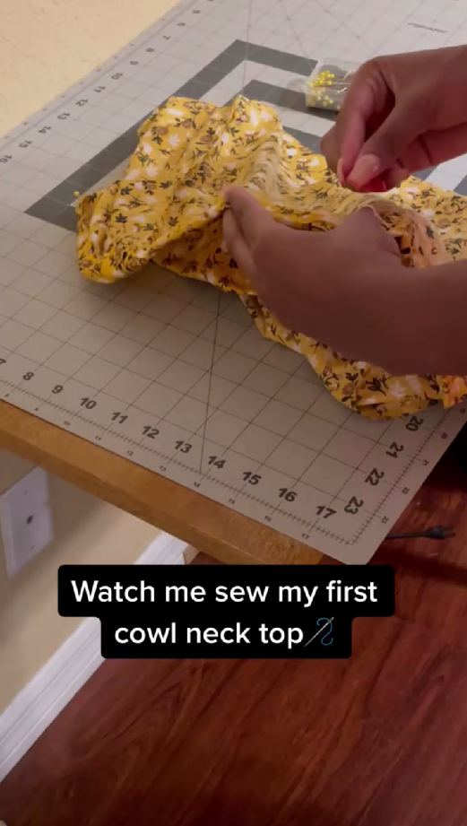 Creating professional looking tops with simple hand sewing