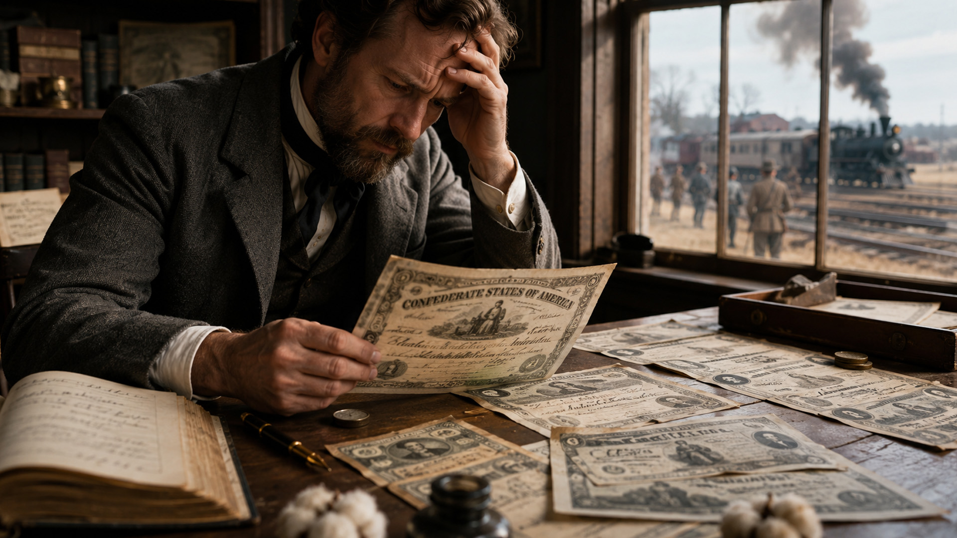 Confederate stocks became a Civil War gamble