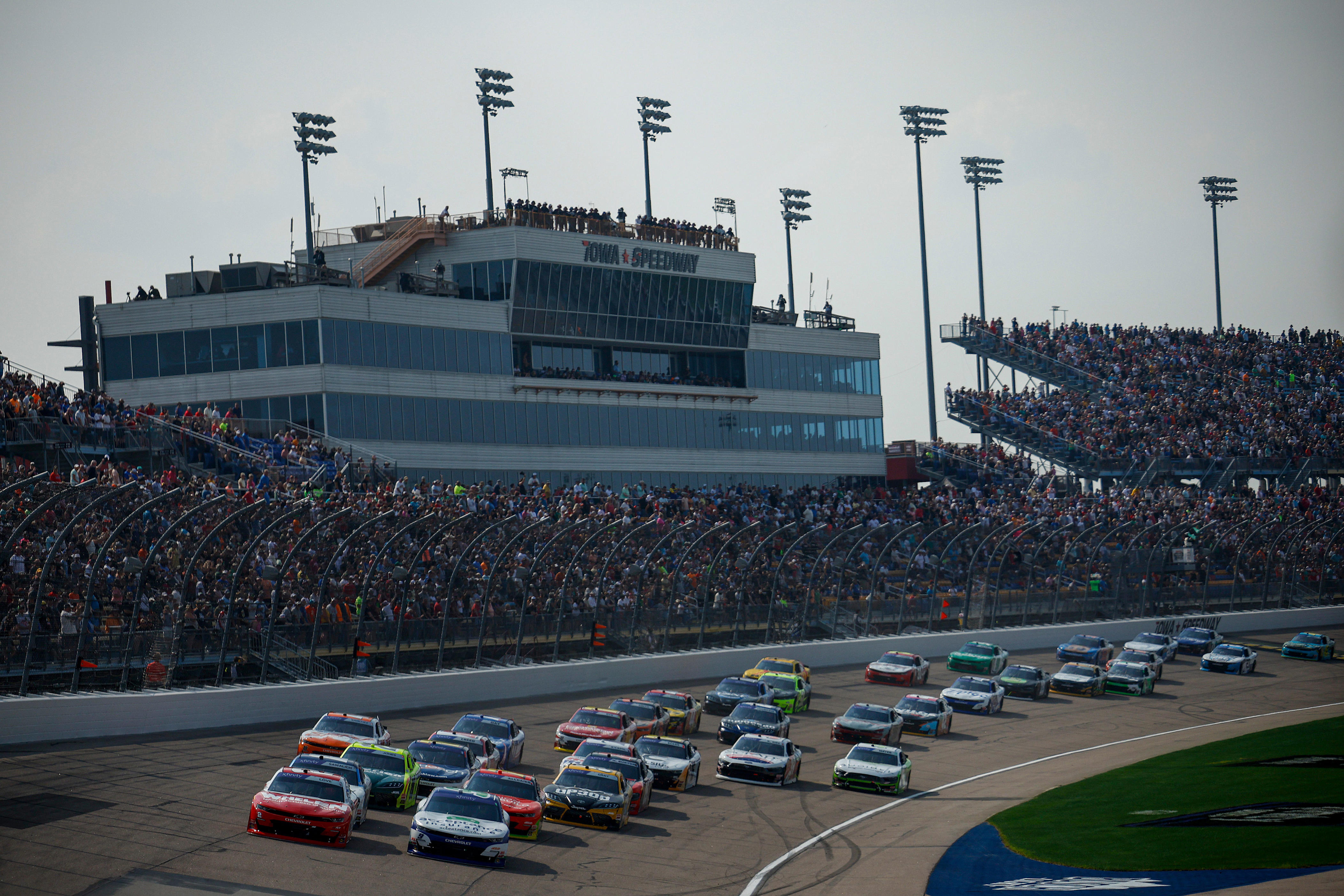 NASCAR entry list for O'Reilly race at Iowa in August 2026