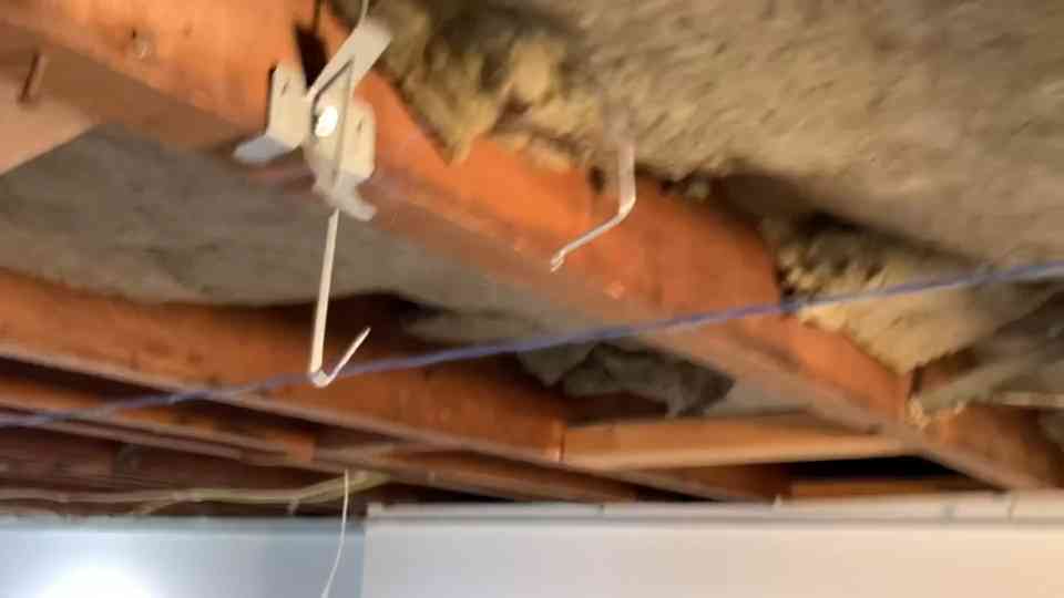 A basement drop ceiling that somehow looks better than drywall