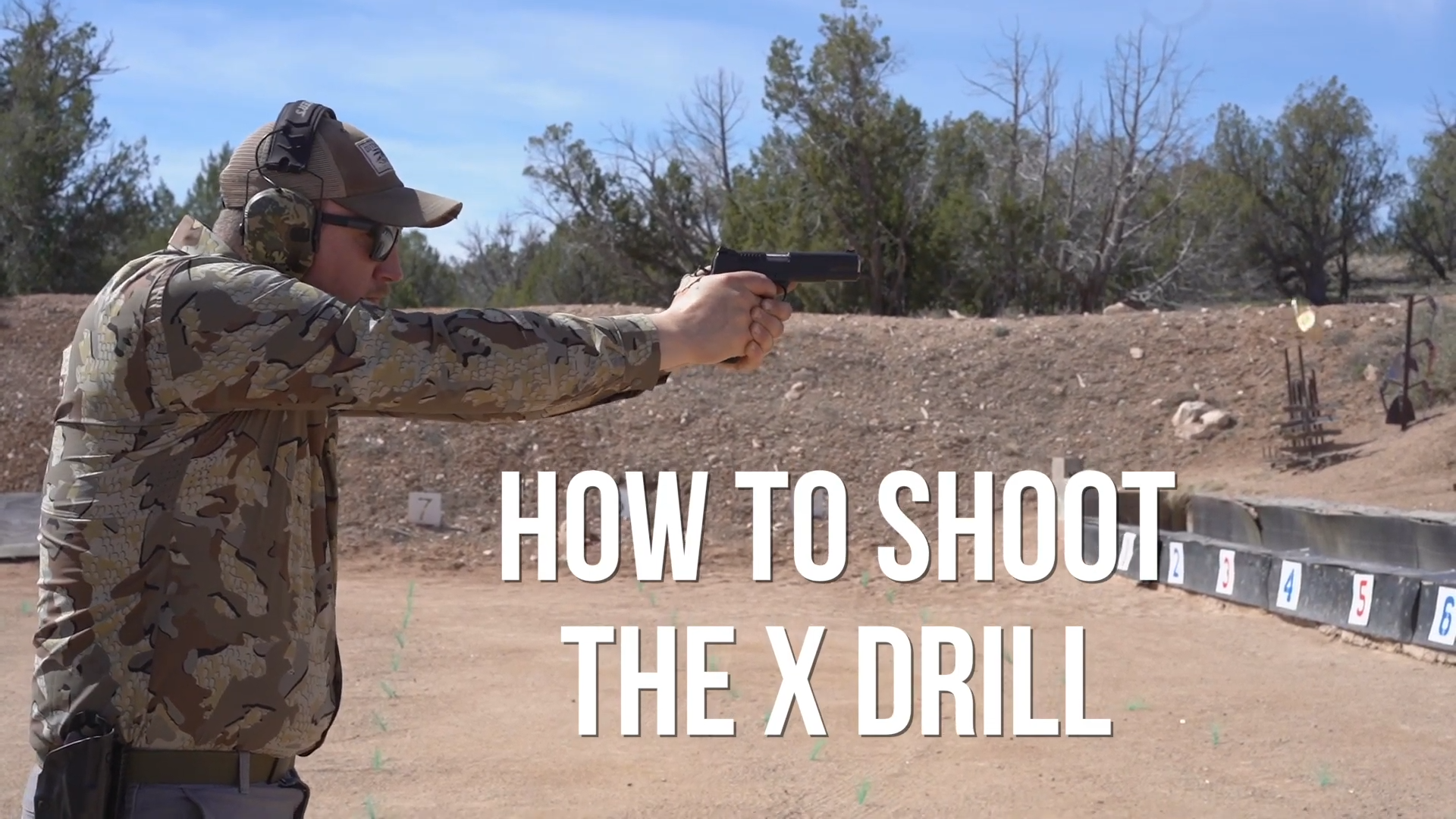 This simple pistol drill will expose every weakness in your shooting