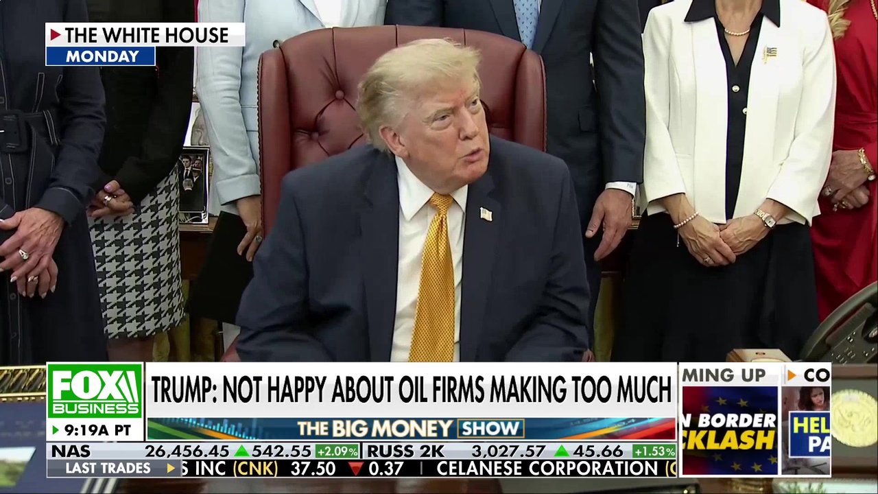Trump slams Chevron and ExxonMobil over high gas prices