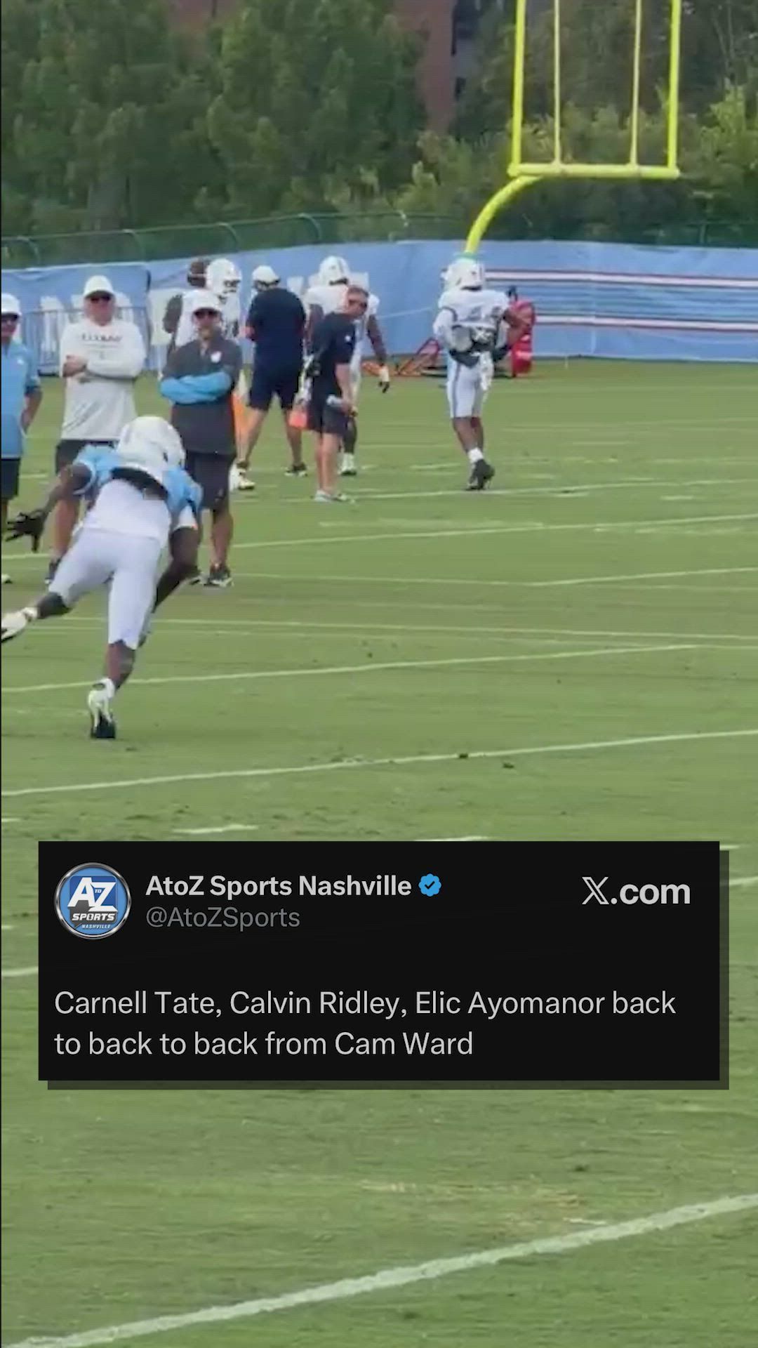 The Tennessee Titans' new wide receiver unit continues to stack days in ...