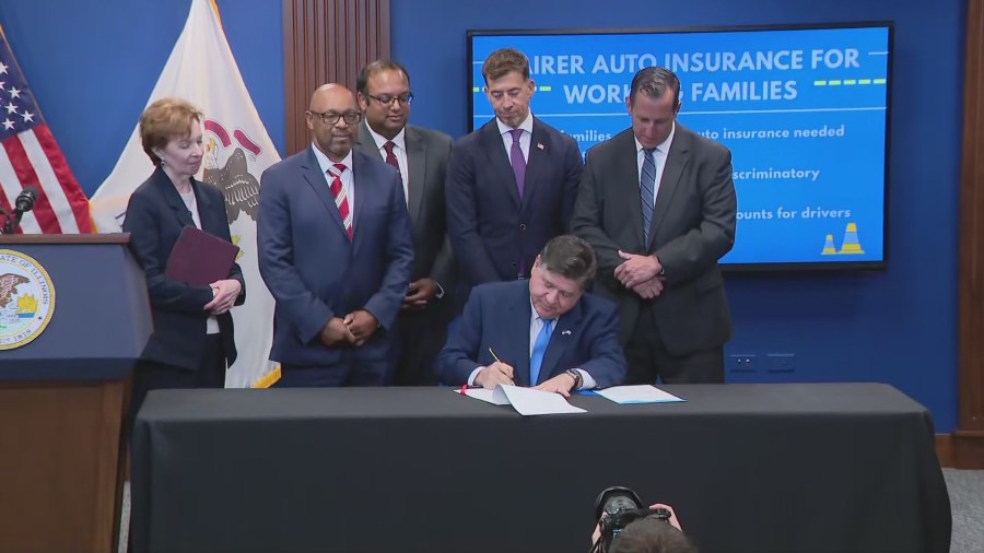 Gov. Pritzker signs new laws to curb home and auto insurance rate hikes