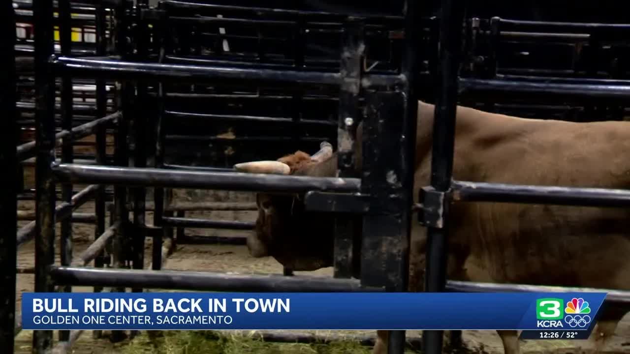 Bull riding takes center stage at Sacramento's Golden 1 Center