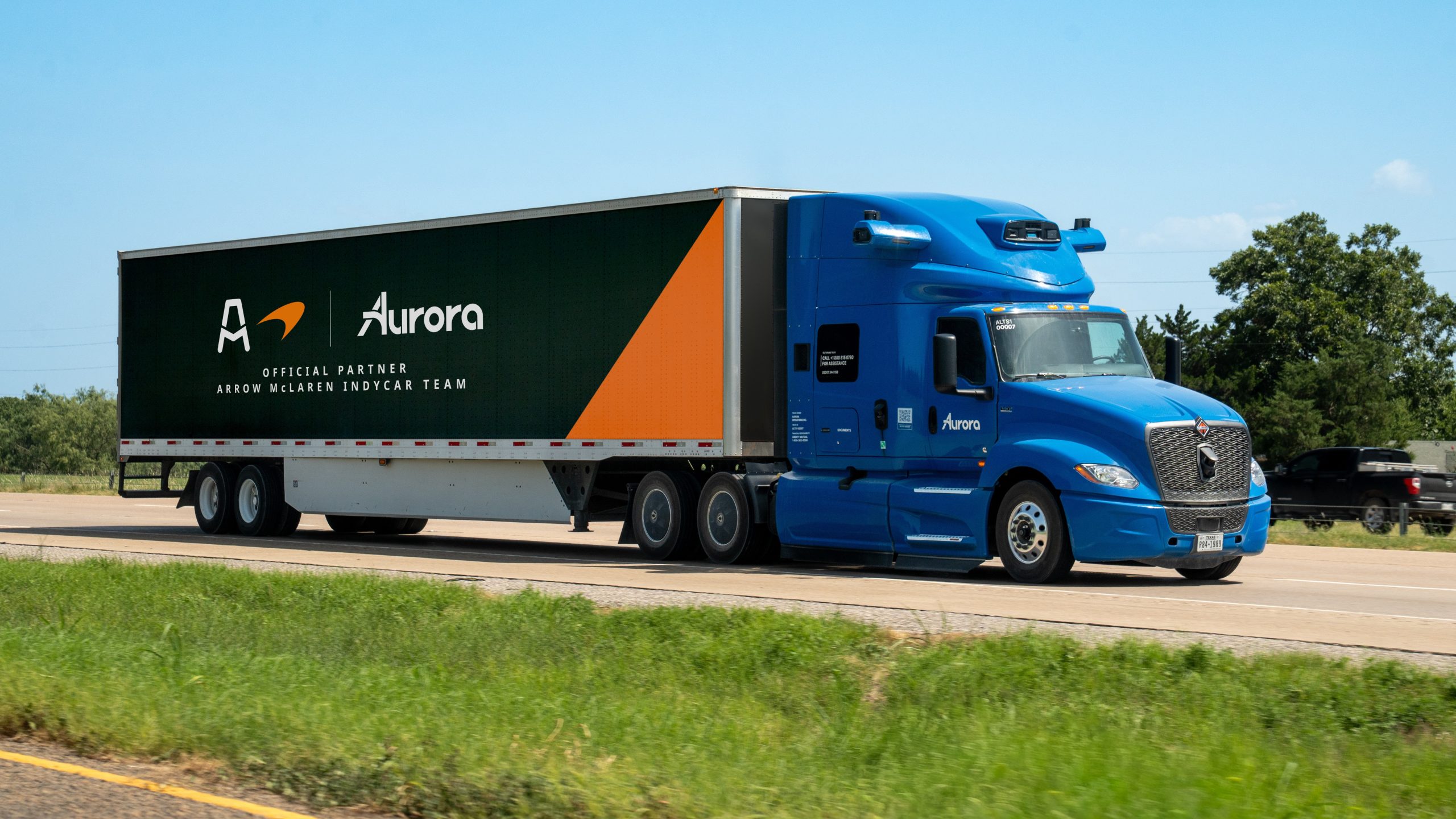 Arrow McLaren announces multi-year partnership with Aurora Innovation