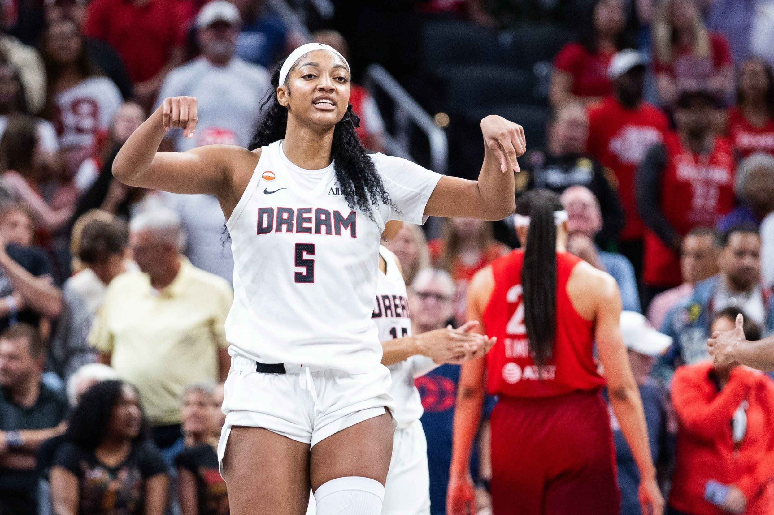 Angel Reese news emerges after Dream win Game 1 vs. Liberty