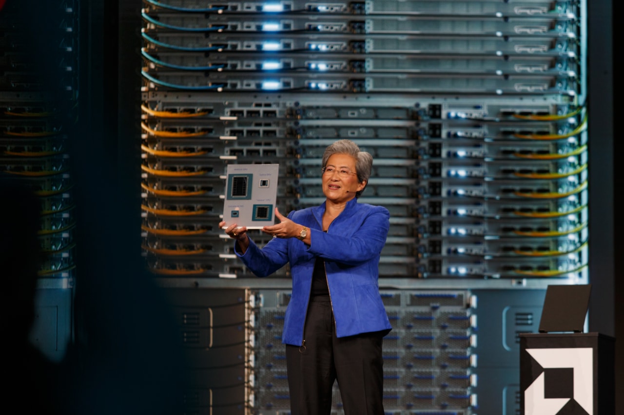 AMD shares slip as company narrowly beats revenue forecasts