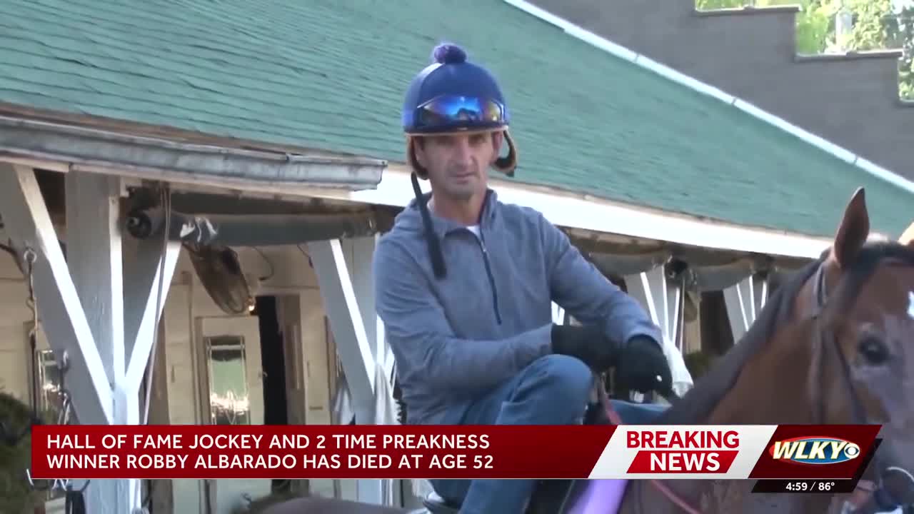 Hall of Fame jockey Robby Albarado dies at 52