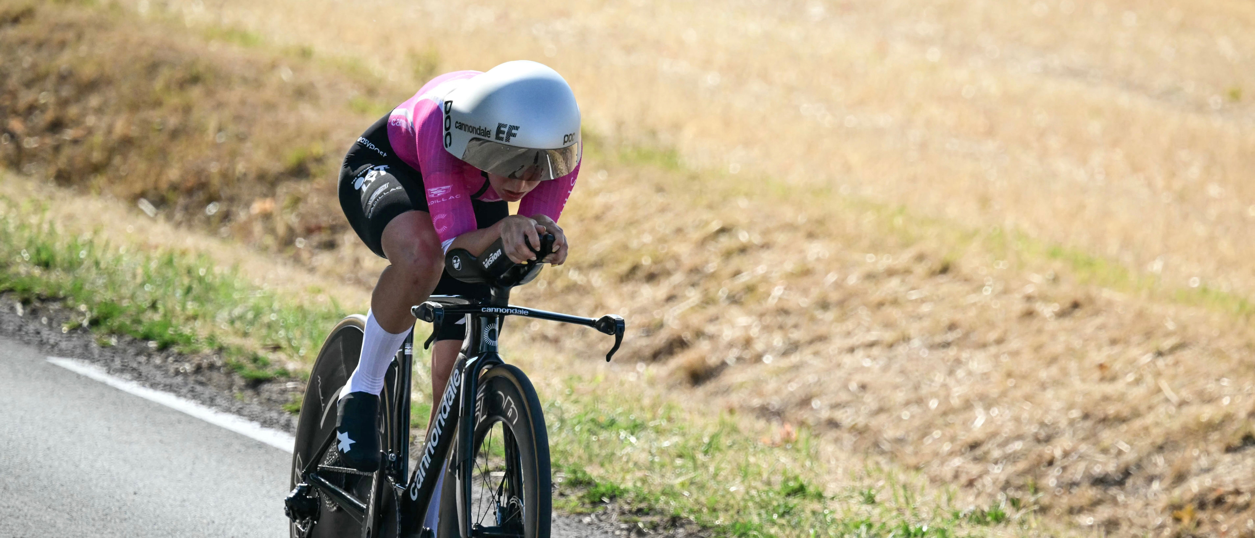 Officials checking female cyclists for padded bras to make sure they're ...