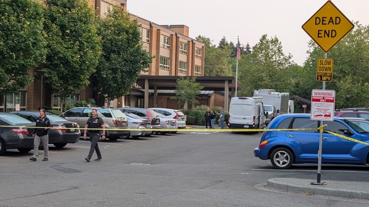 Suspect allegedly admits to killing mother; Renton officer released from hospital after stabbing