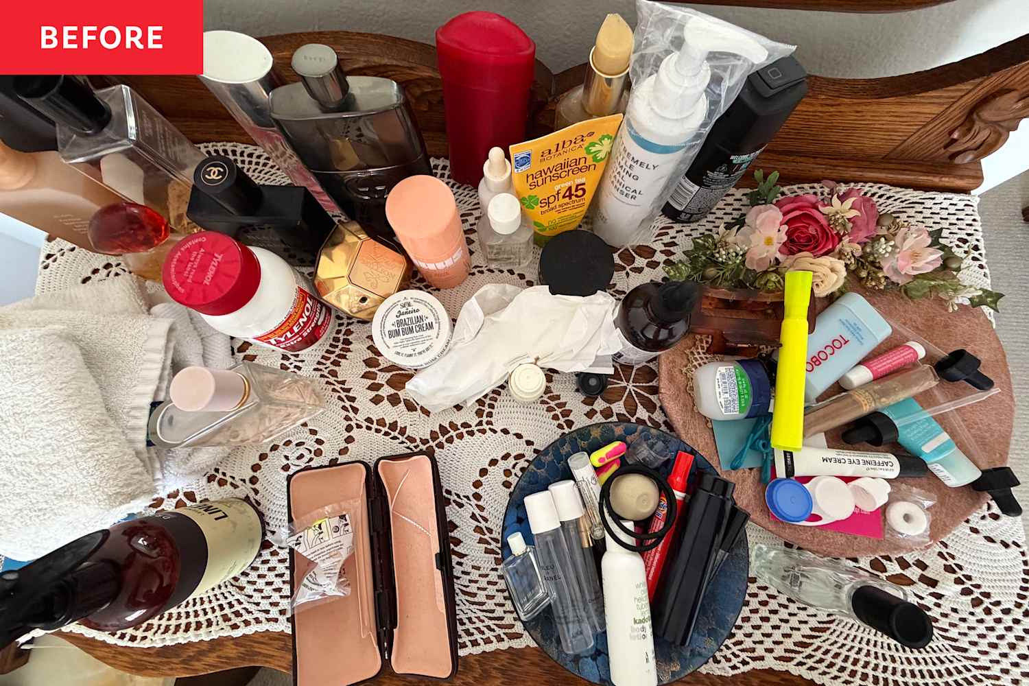 I put my sister's smartest bedroom storage trick to the test, and it was brilliant
