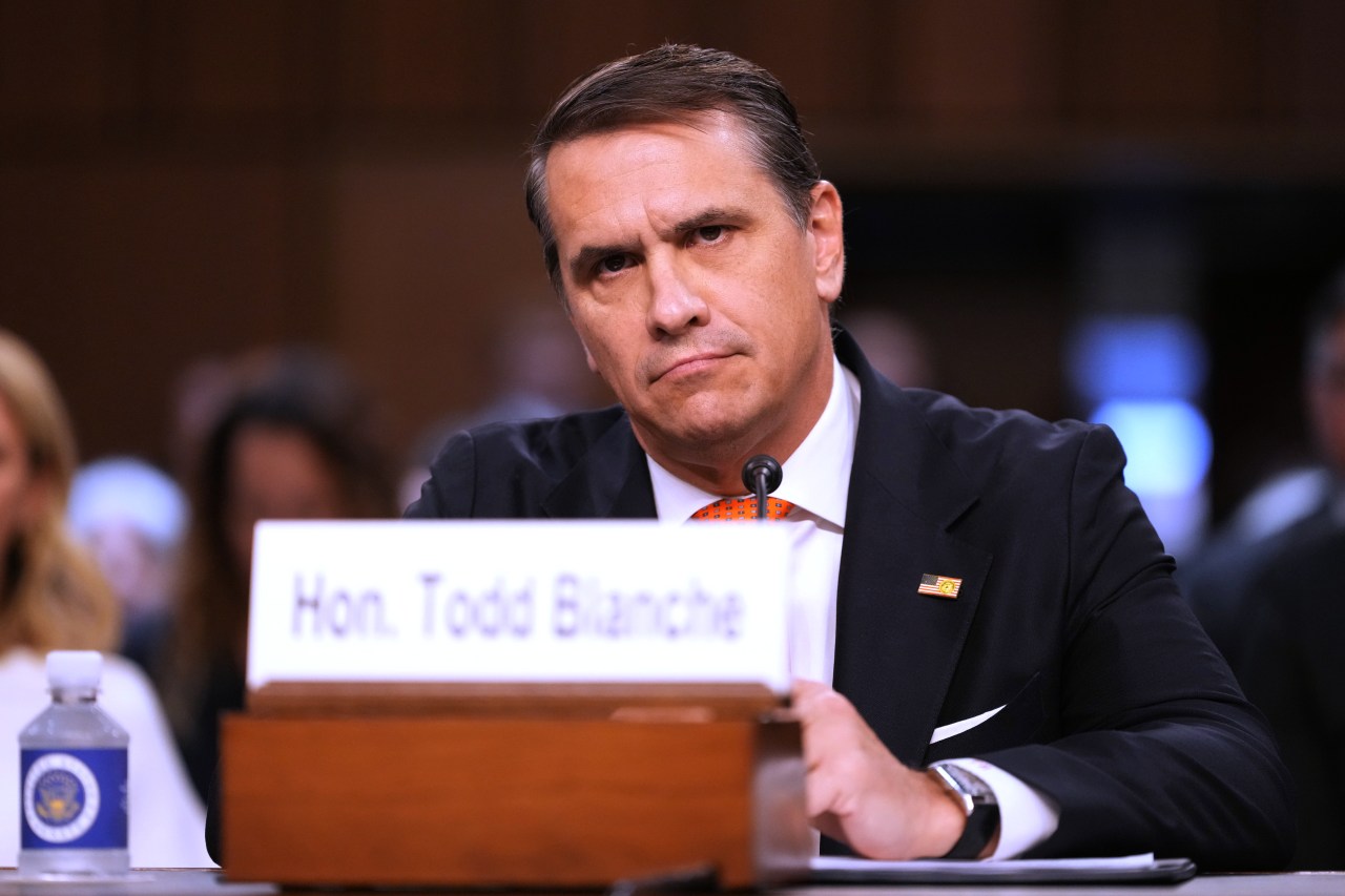 Senate committee advances Todd Blanche's nomination as attorney general