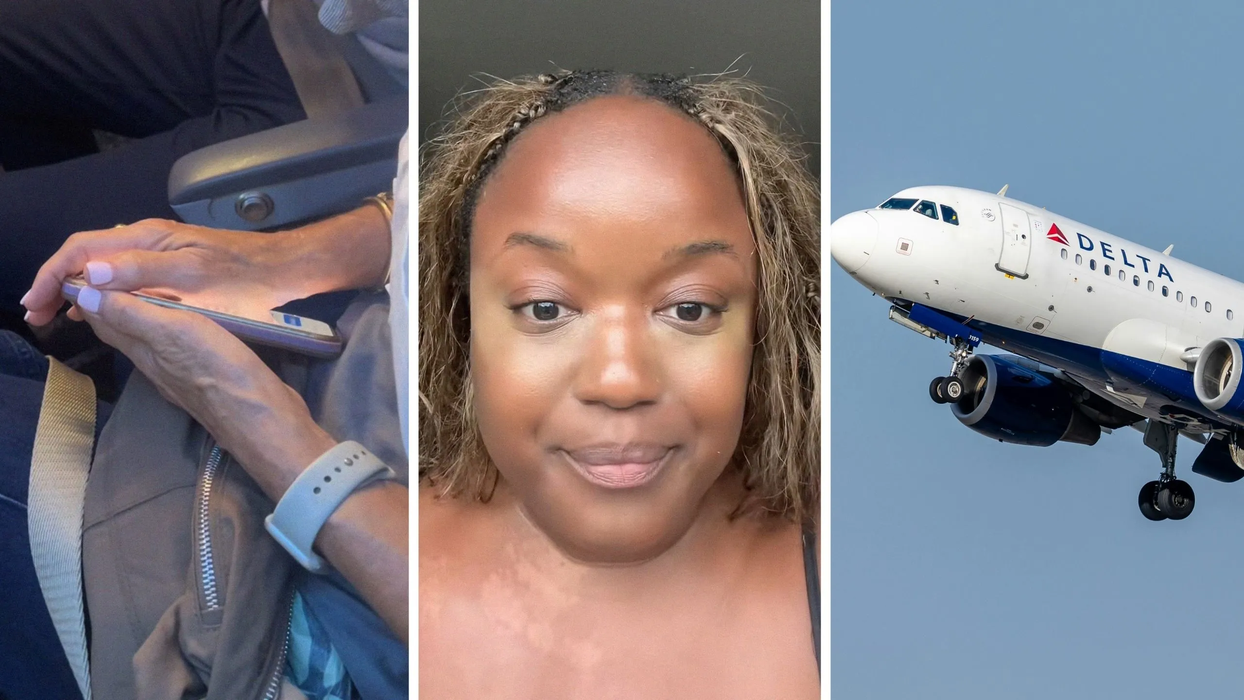 'Her husband literally took a picture of me': Plus-size woman sits in Delta Comfort seat. Then she catches her seatmate texting about her