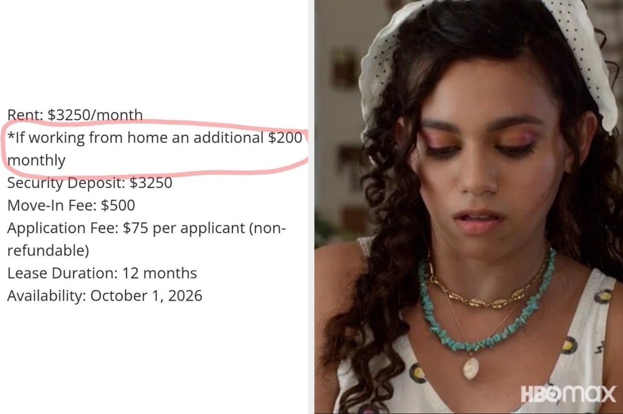 People are furious over this landlord's $200 work from home fee