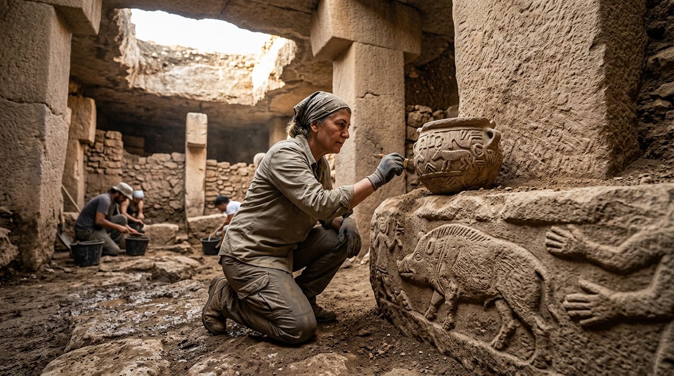 This ancient society permanently shattered the primitive human survival ...