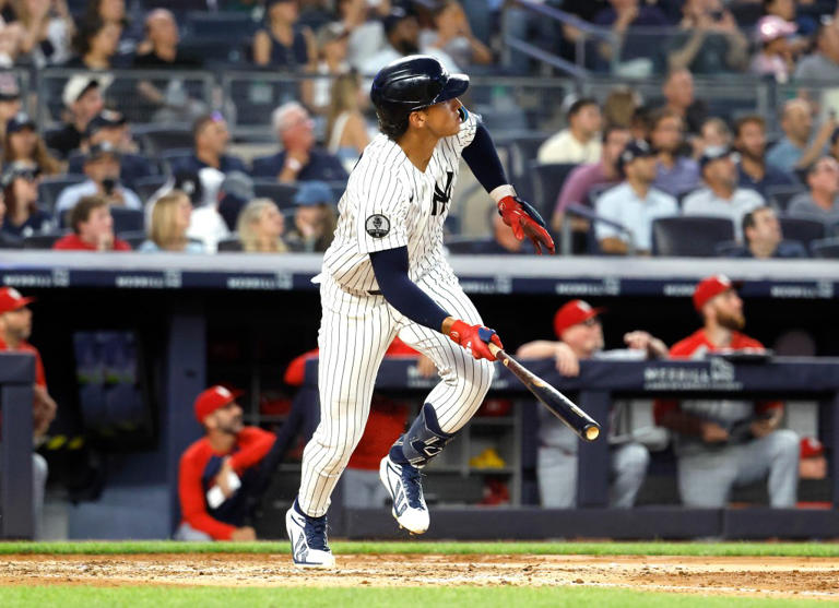 George Lombard Jr. launches home run as Yankees debut gets off to ...