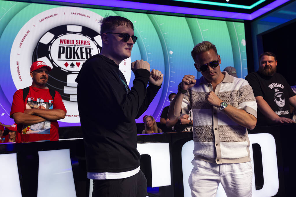 WSOP main event down to final 2 players with 22-year-old pro still in lead