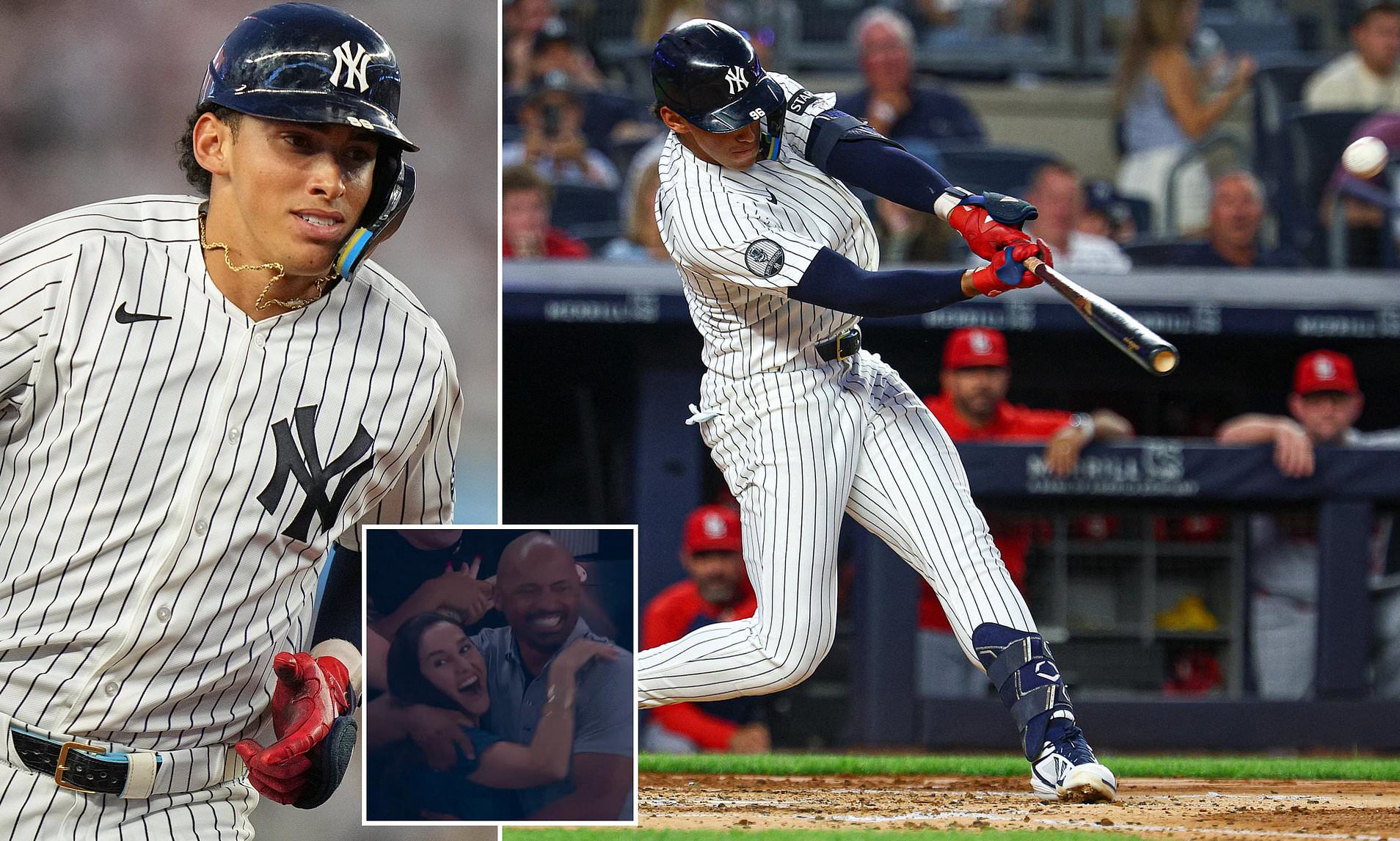 Yankees starlet George Lombard Jr sends New York crowd wild with home run on his pro debut