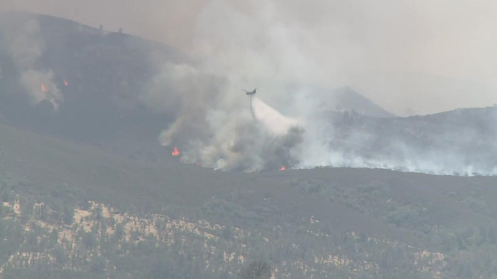 Gann fire in Northern California's Calaveras County burns more than 6,400 acres with no containment