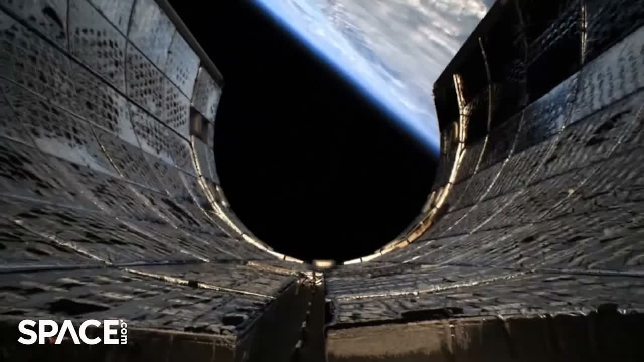 Blue Origin New Glenn rocket's fairing cams capture re-entry and ...