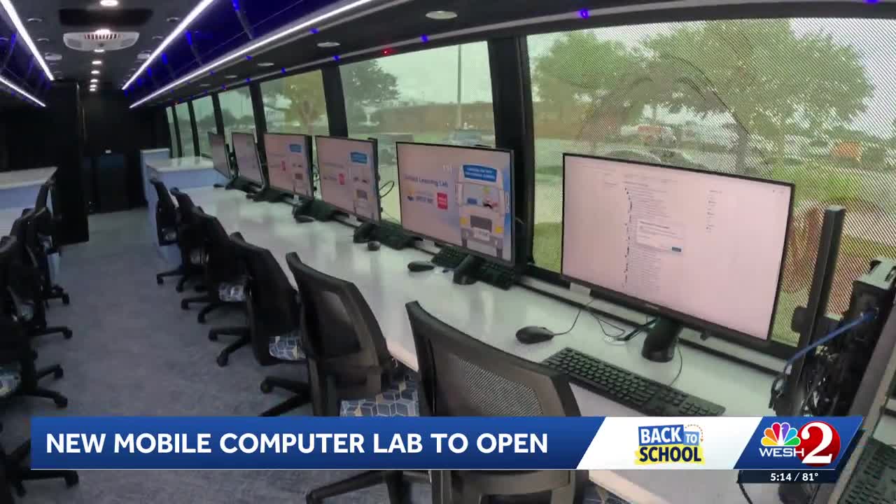 Back to school: New mobile computer lab debuts in Central Florida