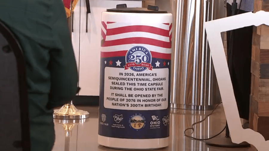Ohio time capsule: Gov. DeWine helps to preserve history at State Fair