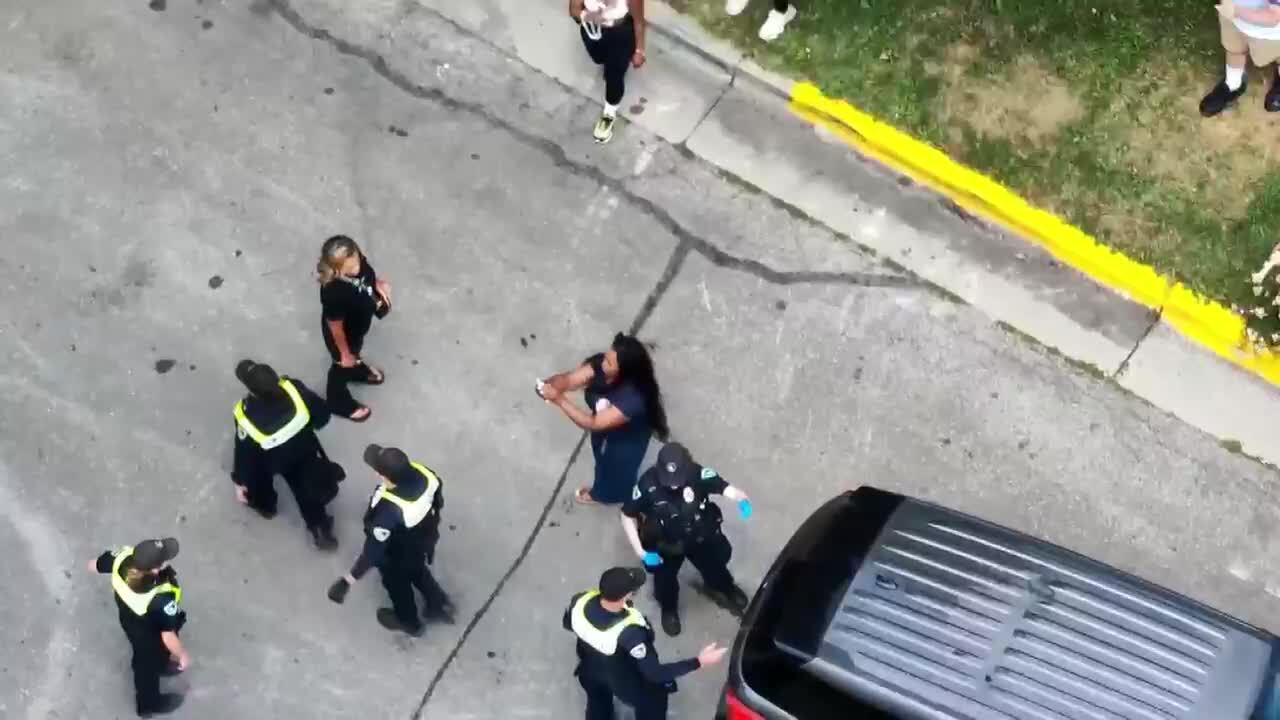 Madison police drone video shows physical fight between independent ...