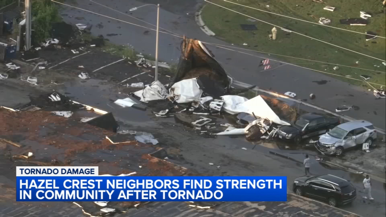 South suburban neighbors work together after tornado knocks out power ...