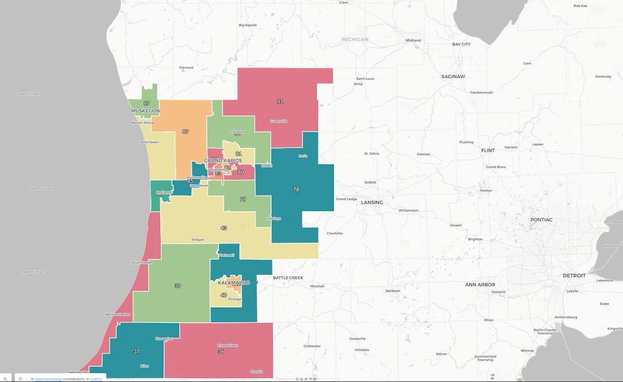 2026 Michigan House primary election results: Metro Detroit