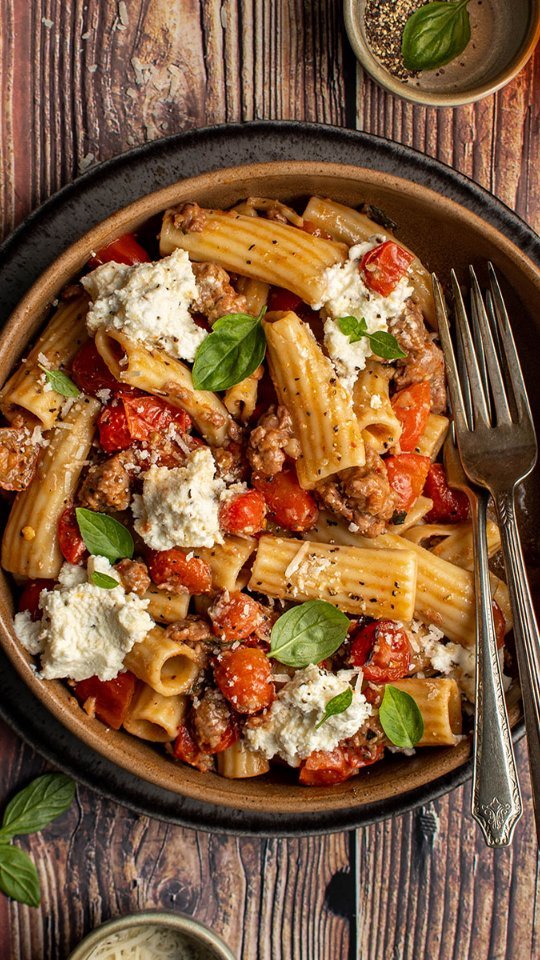 This creamy rigatoni dish feels like restaurant quality at home
