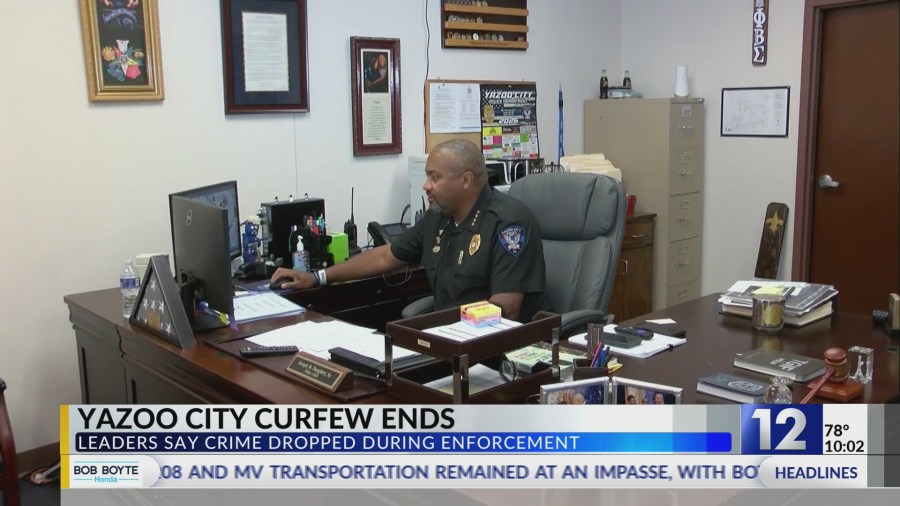 Yazoo City lifts citywide curfew after decrease in crime Daily News