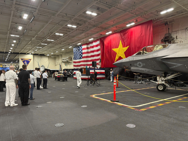 Tàu sân bay USS George Washington thăm Việt Nam: Thông điệp về hòa bình và tự do hàng hải