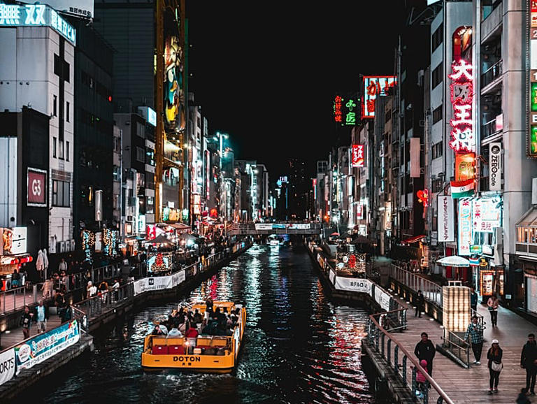 Dotonbori, Osaka, Japan Photo by Ramon Kagie on Unsplash