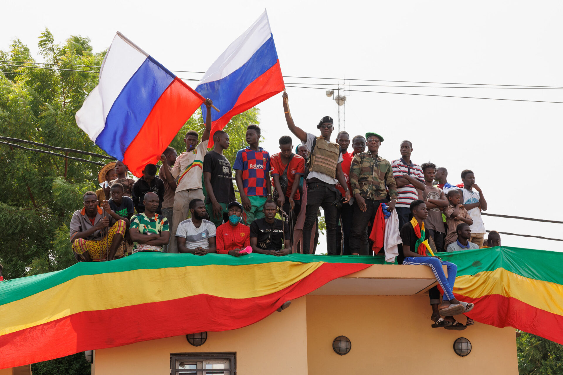 Rusland bewapent de militaire junta van Mali ondanks sancties