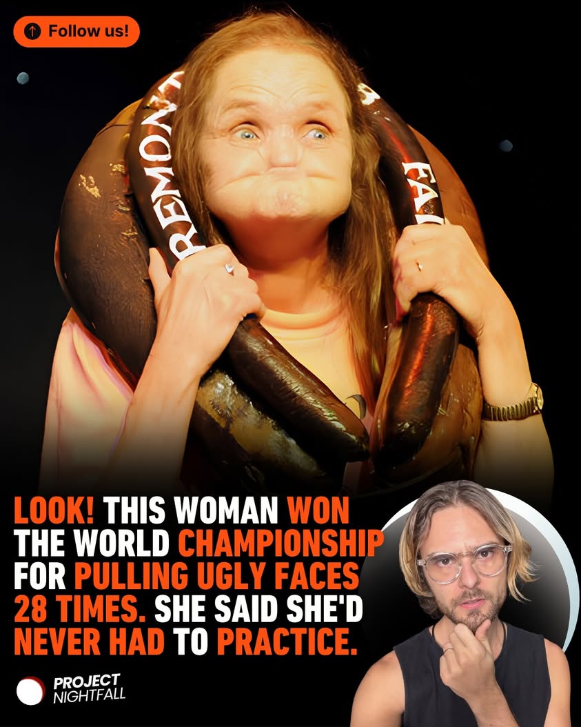 Queen of grotesque: Anne Woods' unmatched 28-win gurning dynasty ...