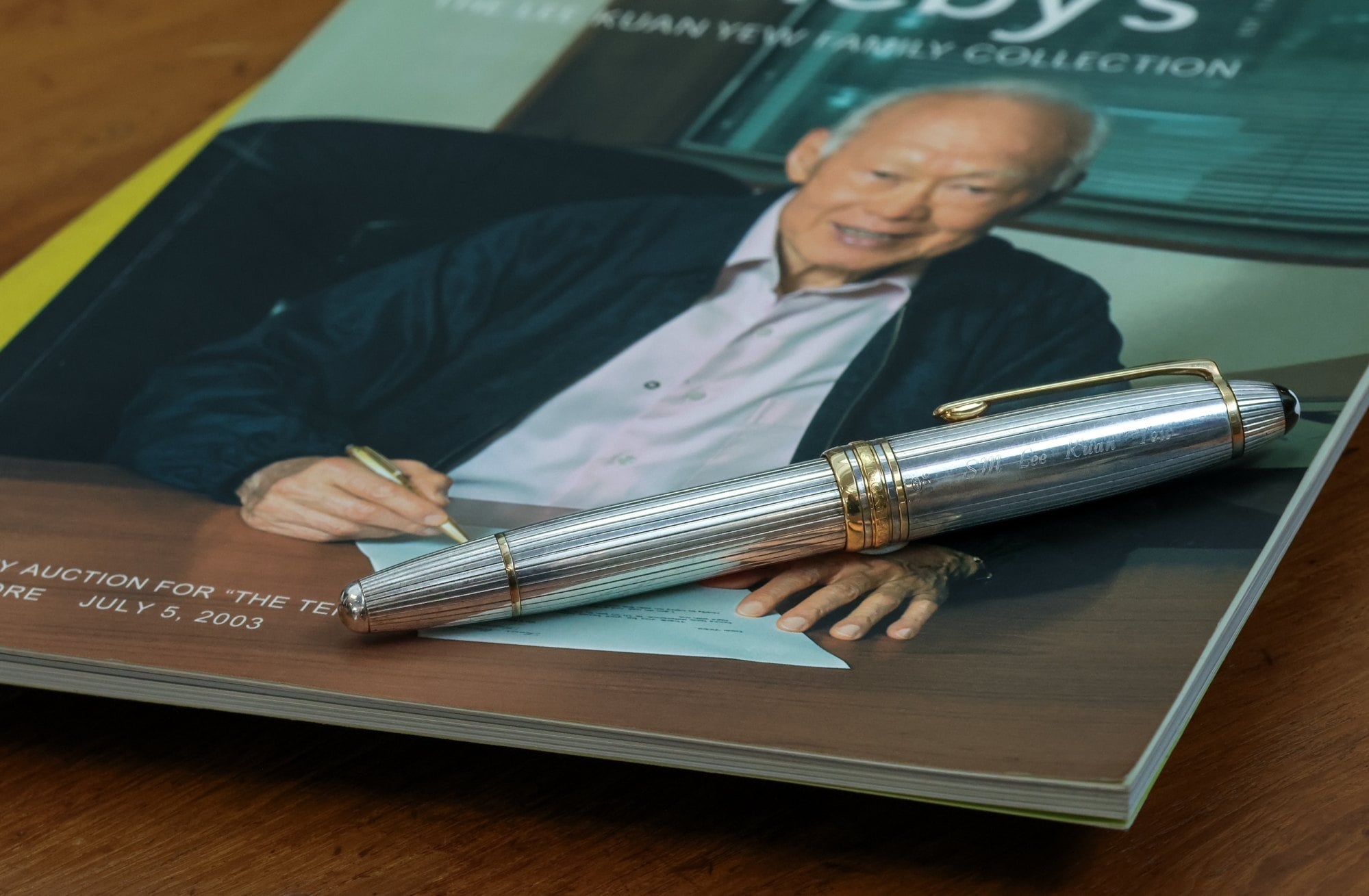 Singapore’s Lee Kuan Yew’s fountain pen valued at US$23,000-US$39,000 ...