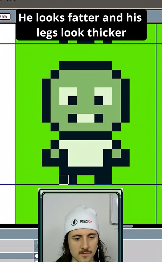 Creating a retro pixel art character