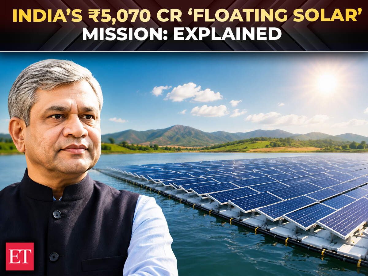 India’s clean energy push: 5,000 MW floating solar projects under ...