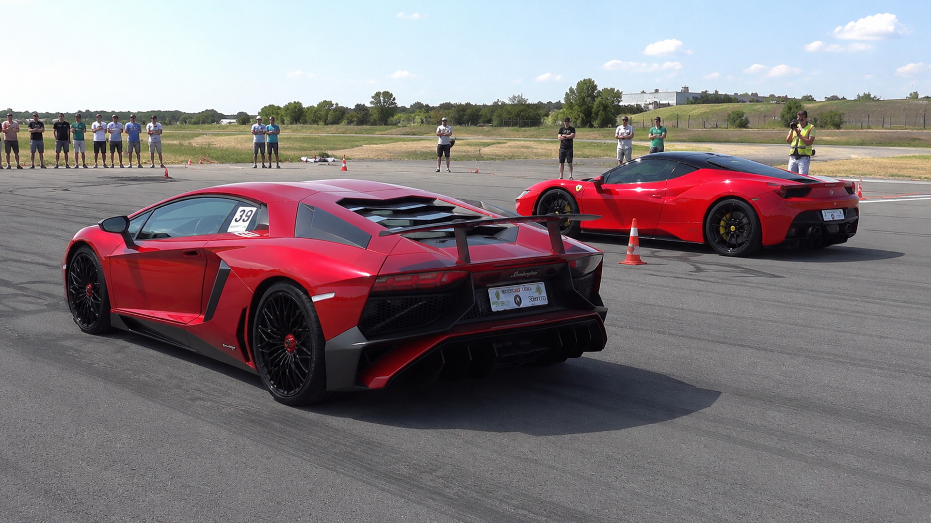 Lamborghini Aventador SV challenges Ferrari SF90 Stradale