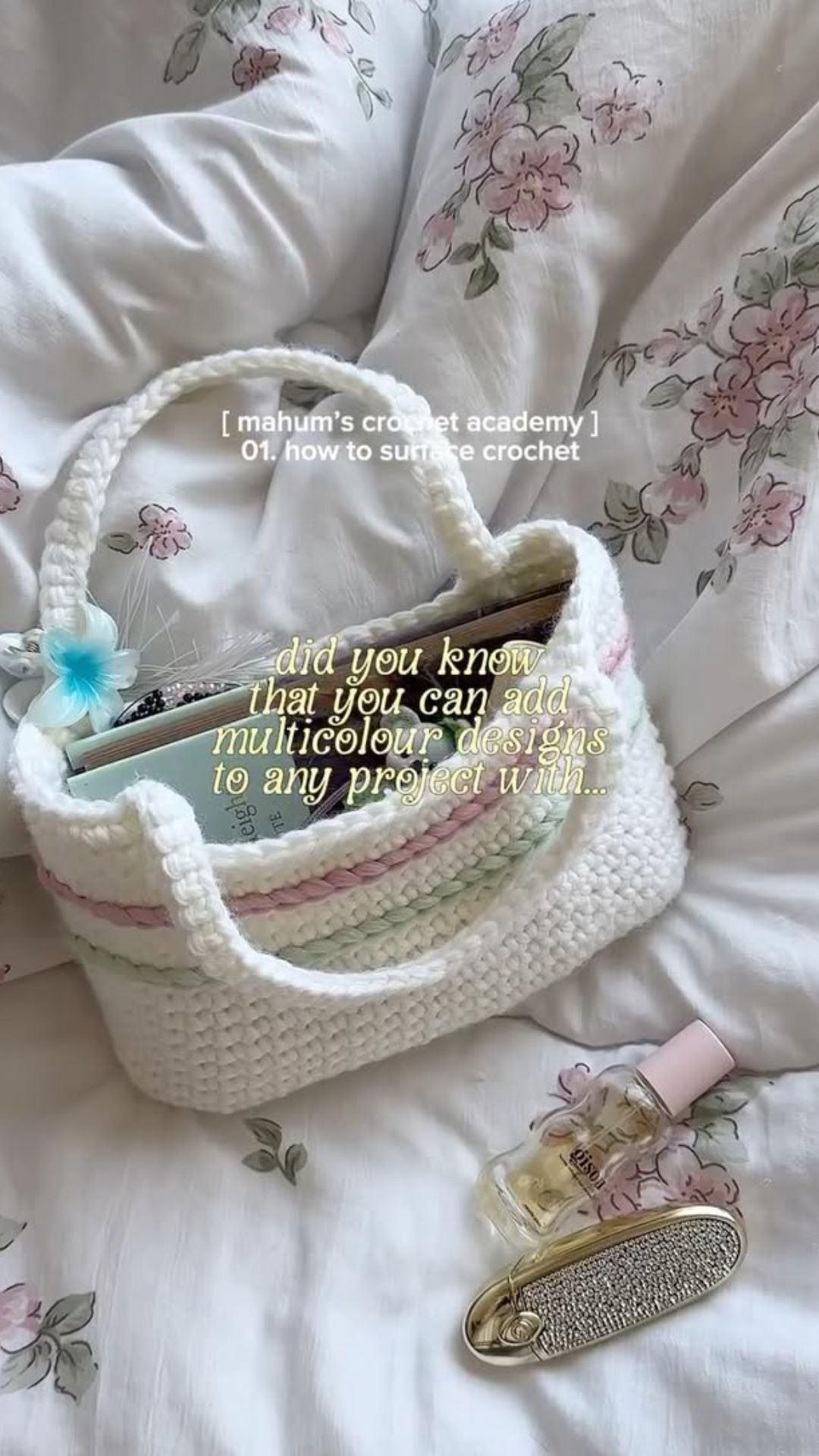 Learn surface crochet techniques for unique handmade pieces